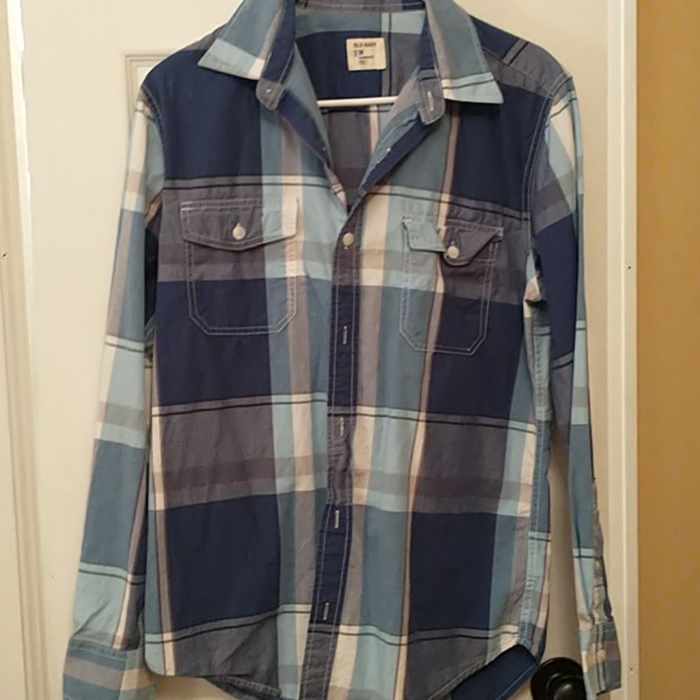 Plaid button up